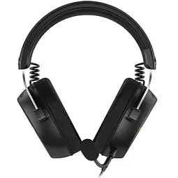 Ігрові навушники з мікрофоном HATOR ESH-50 HYPERGANG 3 SyncHUB USB 7.1 Hi-Res Black - мініатюра 5