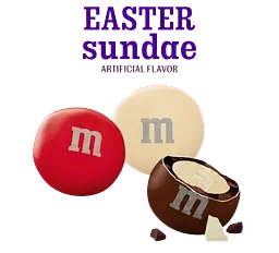 Драже M&M'S Easter Sundae з білого шоколаду та темного шоколаду, 210 г - мініатюра 4