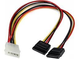 Кабель ATCOM Molex - 2 Sata 0.2 м (16148)