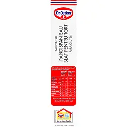 Набір 2 + 1: суміш Dr.Oetker для приготування кексу та бісквіту без глютену 320 г - мініатюра 3