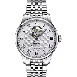 Годинник Tissot Le Locle Powermatic 80 Open Heart T006.407.11.033.02