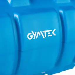 Масажний ролик Gymtek для йоги та фітнесу EVA 33*14см синій - мініатюра 6