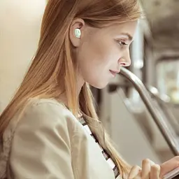 Навушники Baseus Bowie WM01 True Wireless Earphones зелені NGTW370006 - мініатюра 3