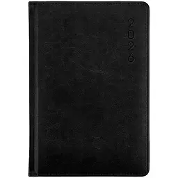 Щоденник 2026 Classic Lux чорний 145 x 210 мм (8844-26-1-A)