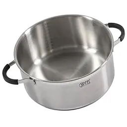 Каструля з кришкою Gipfel Metropole GP-1735 5.2 л 24 см срібляста - мініатюра 4