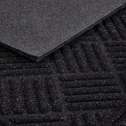 Килимок придверний MultyHome Parquet 60x90 см антрацит (253066) - мініатюра 4