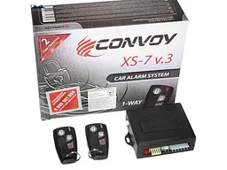 Сигналізація 1-стороння з силовим виходом без сирени "Convoy" XS-7 v3 /турботаймер/блок.двигуна