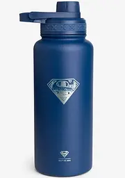 Пляшка для води Smartshake Bohtal Insulated Sports Bottle 960 ml/32 oz Blue Superman металева з подвійною вакуумною ізоляцією (11292501) - мініатюра 1