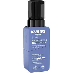 Пінка для волосся Kabuto Hair Styling Sea Salt Foam Wax 250 мл