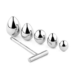 Анальна пробка B - Series HeavyFun Jewellery № 3, 16.5 см (сріблястий)