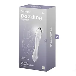 Ділдо Satisfyer Dazzling Crystal 1 (Transparent) - мініатюра 5
