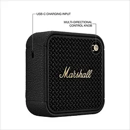 Колонка Marshall Willen II Black and brass 10W Original (Підтримка офіційного додатку)(1006714) - мініатюра 3