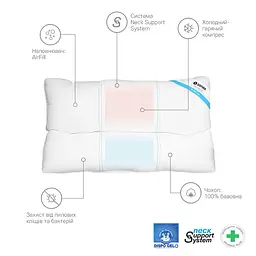 Ортопедична подушка Sonex Medisoft Spa + гелевий компрес Dispo Gel 50х70 см (SO102056) - мініатюра 3