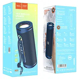 Портативна акустика Hoco Portable Speaker HC9 Dazzling Pulse Sports (Navy Blue) [68024] - мініатюра 3