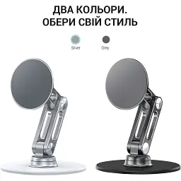 Підставка для смартфона OfficePro MS760S Aluminium Alloys Silver [129094] - мініатюра 3