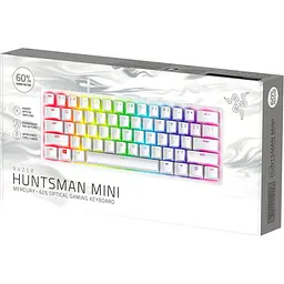 Клавіатура Razer Huntsman Mini Red Switch ENG Mercury Edition (RZ03-03390400-R3M1) [158741] - мініатюра 5