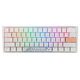 Клавіатура Ducky One 3 Mini Cherry MX Red RGB White UA (DKON2161ST-RUAPXPWWWSC1)