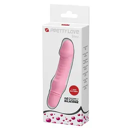 Вібратор Pretty Love Stev Vibrator Light Pink - мініатюра 4