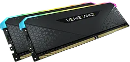 Оперативна пам'ять Corsair 32GB (2x16GB) DDR4 3200MHz Vengeance RGB RS Black (CMG32GX4M2E3200C16) Б/В - мініатюра 3