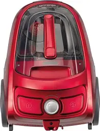 Пилосос Gorenje VCE03SPRCY, Red, 800W, всмоктування 198W, безмішковий, сухе прибирання, об'єм 1.7л, телескопічна трубка, турбощітка, універсальна щітка, подвійний HEPA фільтр - мініатюра 2