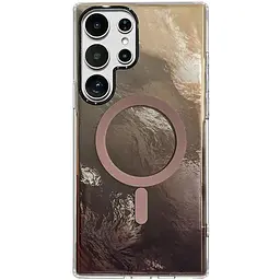 Чохол TPU Shiny Mountain (MagFit) для Samsung Galaxy S26 Ultra Chocolate