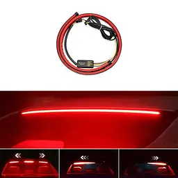 Стоп-сигнал додатковий 104см 40LED під заднє скло гнучкий, Аварійка, Побіжний поворот, Стробоскоп - мініатюра 5
