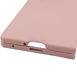 Шкіряний чохол Leather Case (AAA) для Samsung Galaxy Z Fold7 Pink - мініатюра 5