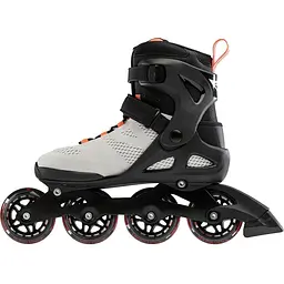 Ролики жіночі Rollerblade Macroblade 80 Womens 240 Сірий-Червоний - мініатюра 2