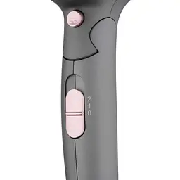 Фен Ardesto Pink Touch, 2000Вт, 2 швидкості, 2 темп.режими, складана ручка, сірий+рожевий - мініатюра 7