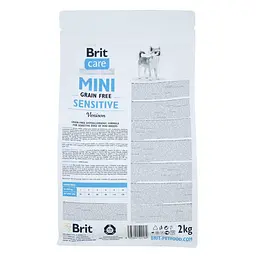 Сухий корм для собак Brit Care GF Mini Sensitive 2 кг міні порід з чутливим травленням - мініатюра 4