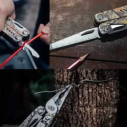 Мультитул UAD ForestPro професійний 19 інструментів камуфляж (UAD-06) - мініатюра 9