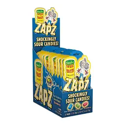 Кислі цукерки Toxic Waste Zapz Shockingly Sour Candies 60г - мініатюра 5