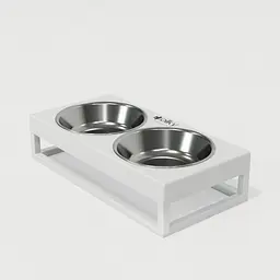 Hollky Base XS — миски на підставці для маленьких собак та котів (2 × 0,25 л) - мініатюра 7