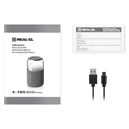 Акустична система REAL-EL X-705 Red (EL121600025) - мініатюра 11