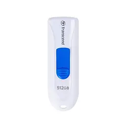 USB флеш накопичувач Transcend 512GB JetFlash 790 White USB 3.1 (TS512GJF790W) - мініатюра 2