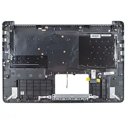 Корпус верхня кришка для Asus M580VD N580VD X580VD, UA, (Сірий, топкейс+клавіатура з підсвічуванням, 90NB0FL4-R33UA0, C Cover, Оригінал) - мініатюра 2