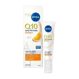 Крем для шкіри навколо очей Nivea Q10 Energy Eye Cream 15 мл (4005900915900)