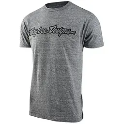 Футболка TLD Short Sleeve Tee Signature Grey Heather M Troy Lee Designs (1106-701917003)