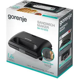 Бутербродниця Gorenje SM701GCB - мініатюра 3