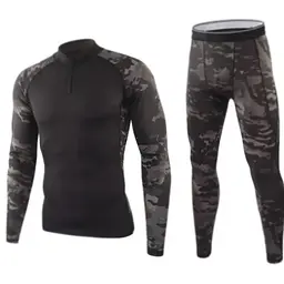 Термобілизна чоловіча Solve Dark Camo 2XL