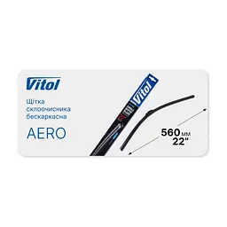 Щетка стеклоочистителя Vitol Aero 22" (560 мм) (VB-22560) - миниатюра 5