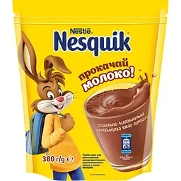 Какао-напиток Nesquik Быстрорастворимый 380 г