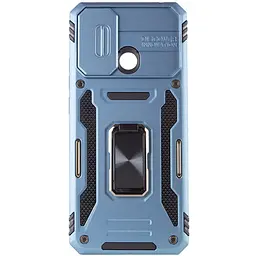 Ударостійкий чохол Camshield Army Ring для Xiaomi Redmi 10C Блакитний / Light Blue - мініатюра 2