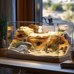 Світильник довгий з затискної ручкою і таймером Terrario Long ReptiSun Time Control 200W - мініатюра 3