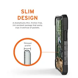 Чохол оригінальний протиударний UAG Plasma (Original) 112343115555 для iPhone 12 Mini (5.4") Mallard - мініатюра 7