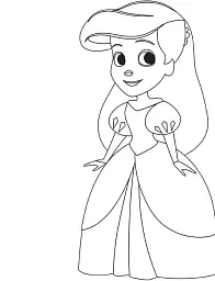 Disney Маля. Гра з кольором. Русалонька - - мініатюра 5
