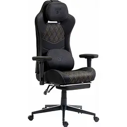Геймерське крісло GT Racer X-2407 Fabric Black/Orange [166928] - мініатюра 2