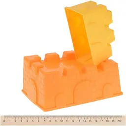 Набір для гри з піском Same Toy Вантажівка 6 предметів 973Ut-2 жовтий - мініатюра 5