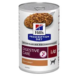 Вологий корм для собак Hill’s Prescription Diet i/d Digestive Care догляд за травленням, з індичкою, консерва