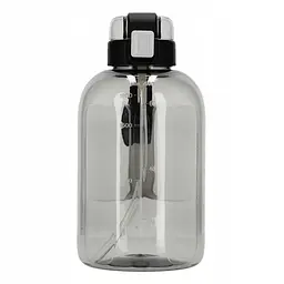 Пляшка для води спортивна 4FIZJO 2000 мл Grey (P-5905973403825) - мініатюра 3